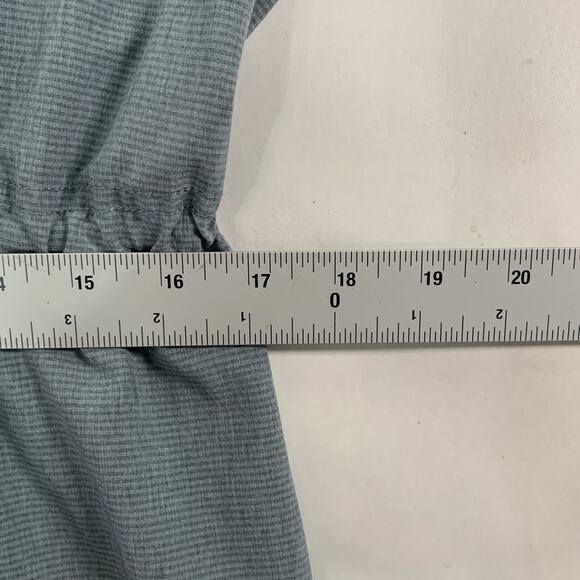 Duluth 1X Women's Plus Sol Survivor Sun Protection Tunic Vest Dusty Blue - Picture 7 of 11